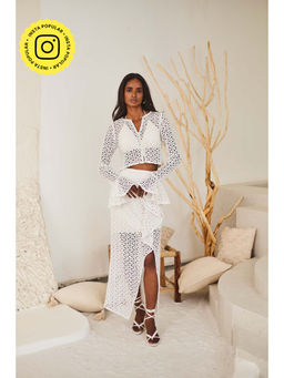 Urban Suburban - White Lace Co-Ord Set