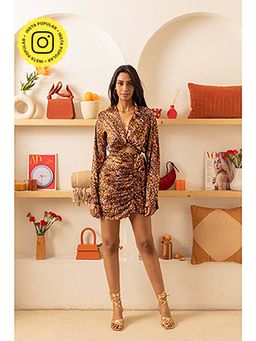 Urban Suburban - Multi-Color Abstract Co-Ord Set