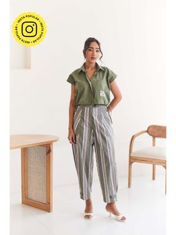 Urban Suburban - Women Green Top with Pant