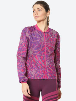 ASICS - Sakura Aop Purple Women Running Jackets