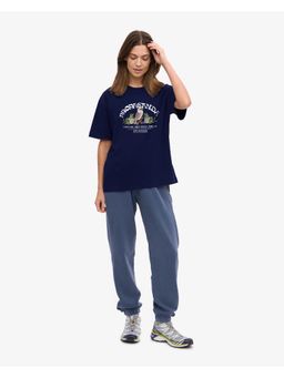 MIXT by Nykaa Fashion - Navy Blue Oversized T-Shirt