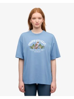 MIXT by Nykaa Fashion - Blue Oversized T-Shirt