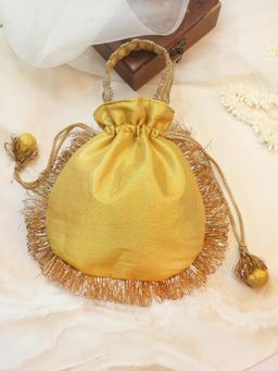 Soho Boho Studio - Sunehri Gold Potli Bag