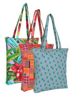 Anekaant - Eco-Friendly Multi-Color Printed Cotton Canvas Shopping Bags