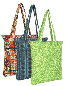 Anekaant - Eco-Friendly Multi-Color Printed Cotton Canvas Shopping Bags