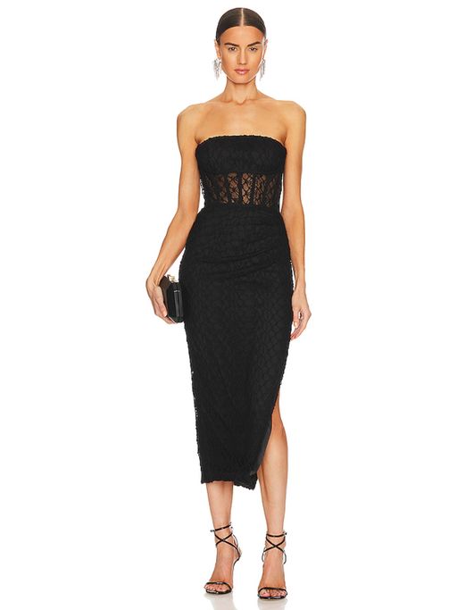 chinese dress ladies Nicholas Olympia Cocktail Dress, Metallic / 0