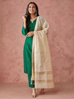 Fabindia - Natural Cotton Blend Dupatta