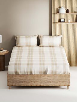 BIANCA - King Size Double Bedsheet With 2 Pillow Covers Multi-Color