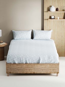 BIANCA - King Size Double Bedsheet With 2 Pillow Covers Multi-Color