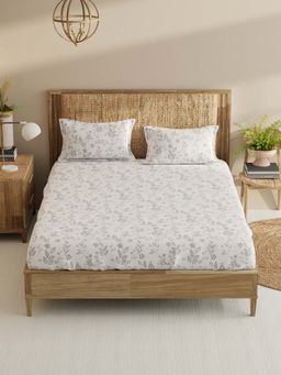 BIANCA - Cotton King Bedsheet With 2 Pillow Covers Multi-Color