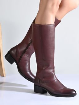 Valentino - Women Maroon Chelsea Boots