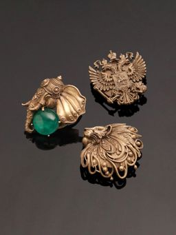 Cosa Nostraa - Dominion Legacy Combo Button Cover Accessories Gift Set for Men (Pack of 3)