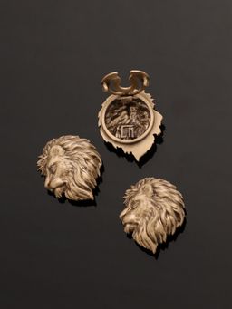 Cosa Nostraa - Superb Simba Button Cover Accessories Gift Set for Men (Pack of 3)