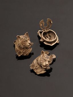 Cosa Nostraa - Majestic Guardian Button Cover Accessories Gift Set for Men (Pack of 3)