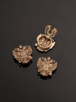 Cosa Nostraa - State Emblem Button Cover Accessories Gift Set for Men (Pack of 3)