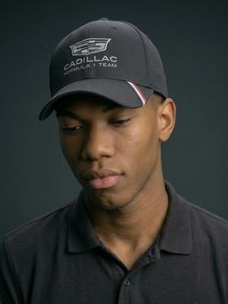 Tommy Hilfiger - Embroidered Black Polyester Baseball Cap