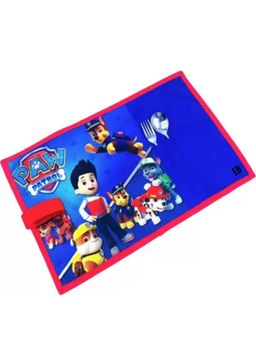 Echo Boomers - Blue Dogs Printed Stain-Resistant Placemats Waterproof Tablemats for Kids