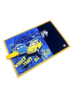Echo Boomers - Multi-Color Cars Printed Stain-Resistant Placemats Waterproof Tablemats for Kids