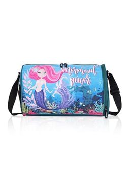 Echo Boomers - Mermaid Pink & Sky Blue Duffel Bag - Dive into Adventure with Girlish Charm