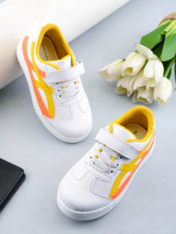 Honers27 - White Casual Lace-Up Sneakers