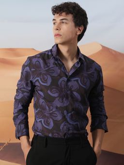 Rare Rabbit - Daize Purple Shirt