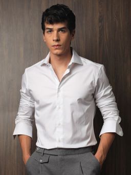 Rare Rabbit - Dario White Shirt