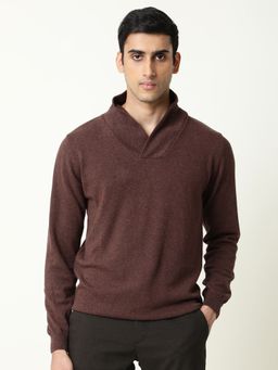 Rare Rabbit - Denver Maroon Sweatshirt