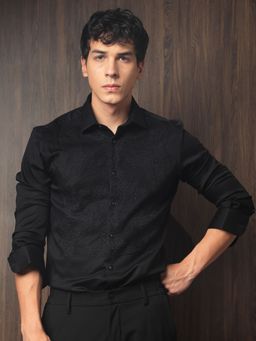 Rare Rabbit - Faro Black Shirt