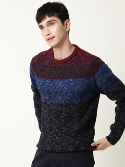 Rare Rabbit - Grindle Navy Sweatshirt