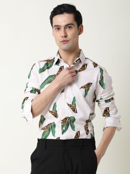 Rare Rabbit - Lafey Off White Shirt