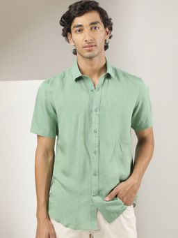 Rare Rabbit - Mik Green Shirt