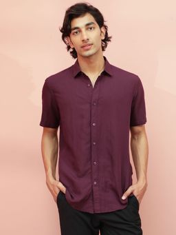 Rare Rabbit - Mik Purple Shirt