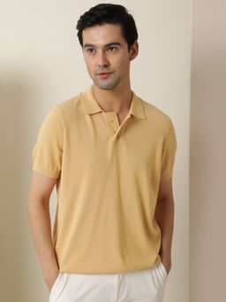 Rare Rabbit - Noah Yellow Polo T-shirt