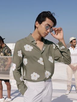 Rare Rabbit - Norton Brown Shirt