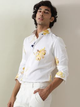 Rare Rabbit - Peary White Shirt