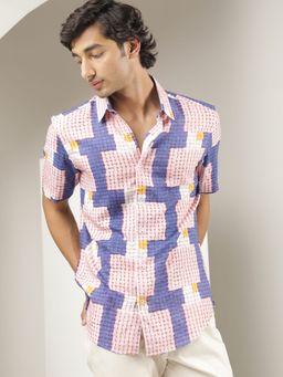 Rare Rabbit - Reusa Blue Shirt