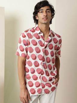 Rare Rabbit - Sandet Off White Shirt