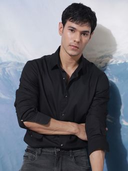 Rare Rabbit - Shood Black Shirt