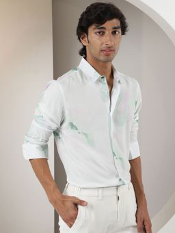 Rare Rabbit - Silium Green Shirt