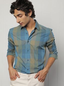 Rare Rabbit - Vasco Blue Shirt