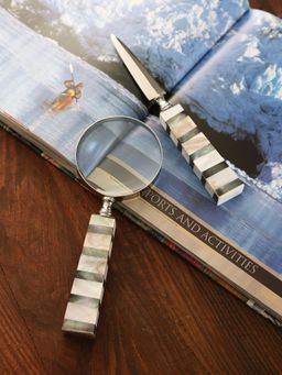 Revive Home - MOP Magnifying Glass with Paper Knife - Set of 2