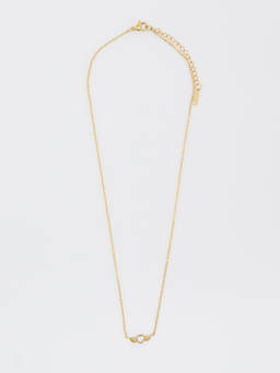 Pomelo - Winged Heart Charm Necklace - Gold