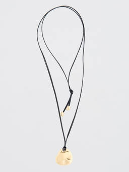 Pomelo - Gold Plate Charm Necklace - Gold
