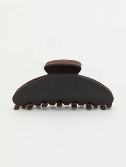 Pomelo - Curve Hair Claw Clip - Brown