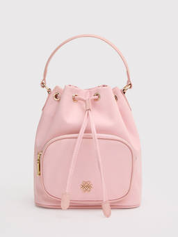 Pomelo - Nylon Bucket Bag - Pink