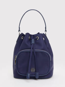 Pomelo - Nylon Bucket Bag - Blue