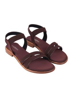 LAZERA SHOES - Lazera Strappy Box Brown Sandals