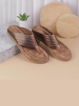 LAZERA SHOES - Effortless Everyday Casual Gold Flats