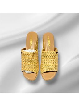 LAZERA SHOES - Chic Wedge Casual Beige Heels