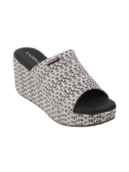 LAZERA SHOES - Chic Wedge Casual Black Heels